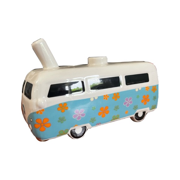 VW Hippie Bus Ceramic glazed Apparatus - Picture 1 of 7